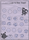 Samantha 1st Bee Card
