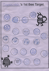 Samantha 1st Bee Card